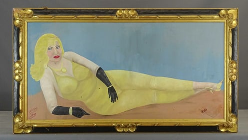 Outsider Art Portrait of a Woman