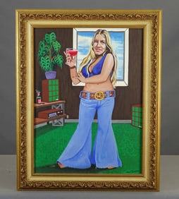 Painting Outsider Portrait