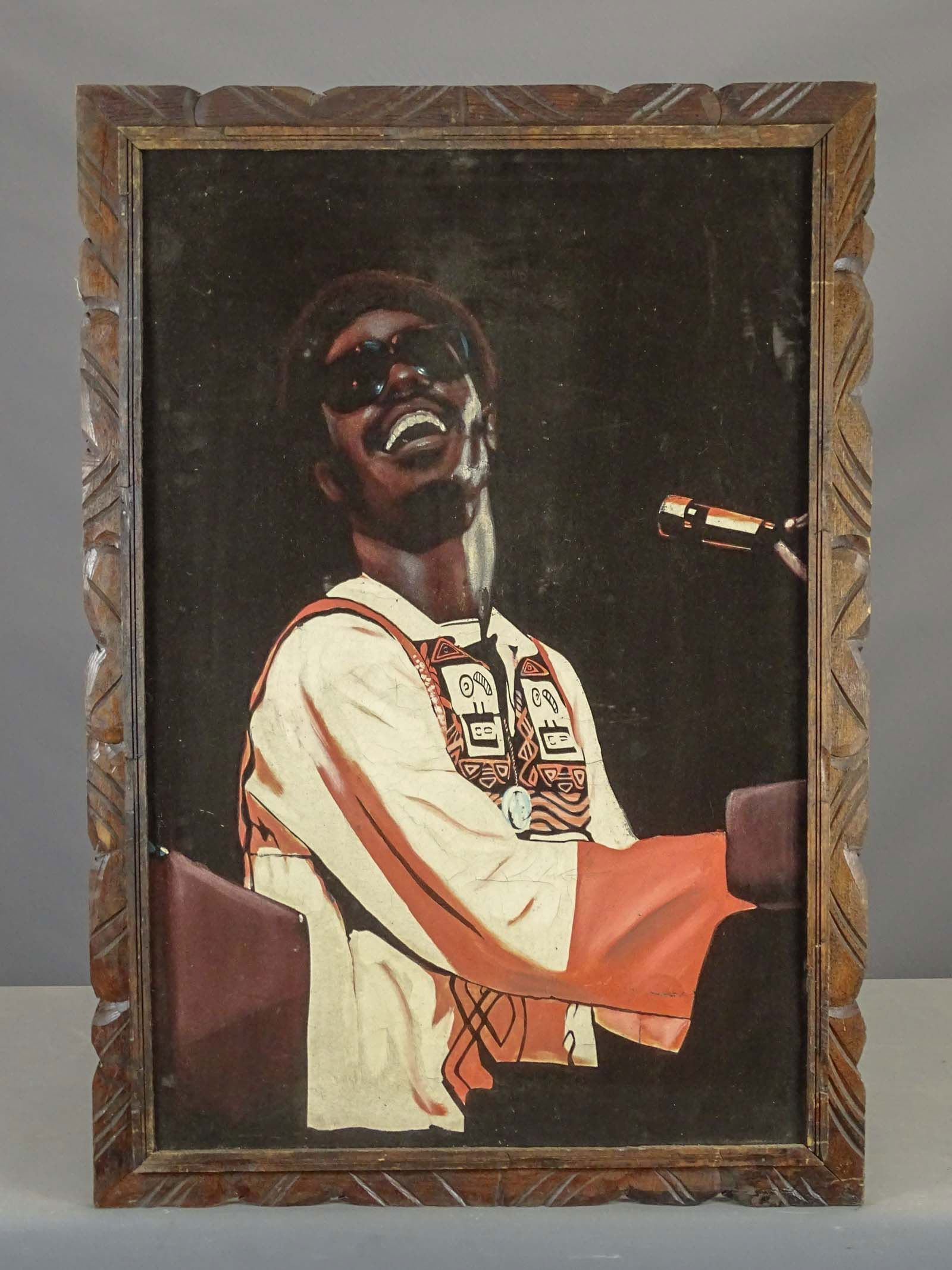 Painting of Stevie Wonder (1 of 5)
