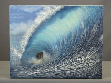 Painting: Surfing Subject
