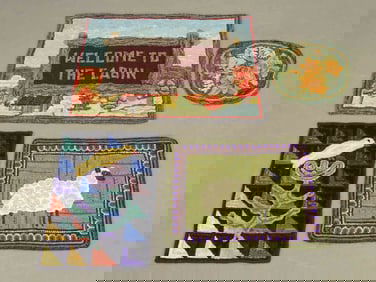 Hooked Rug Lot