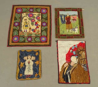Hooked Rug Lot