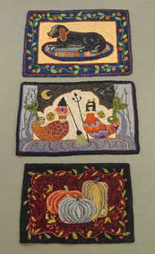 Hooked Rug Lot