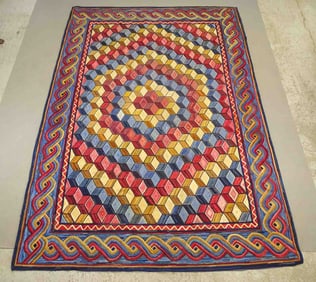 Roomsize Hooked Rug