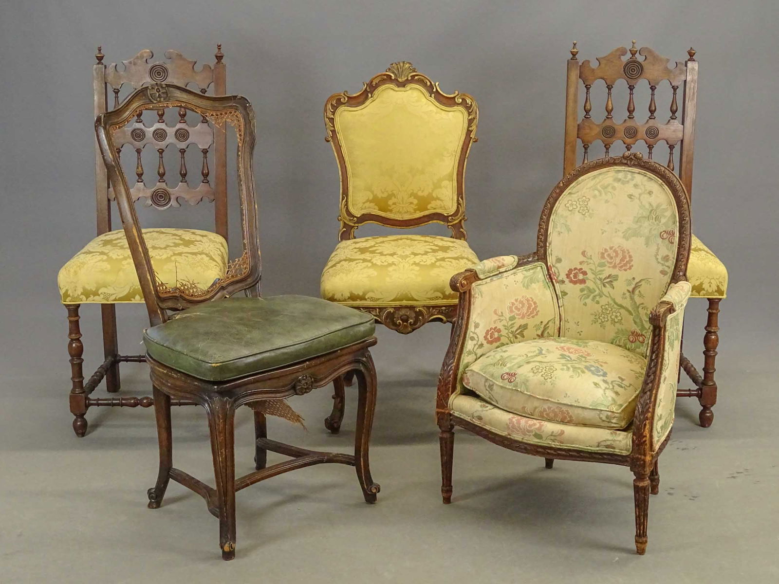 Lot of Assorted Vintage Chairs (1 of 14)