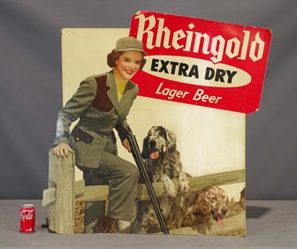 Rheingold Beer Advertising Sign