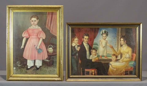 Two Folk Art Prints