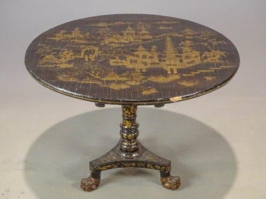 19th c. Chinoiserie Table