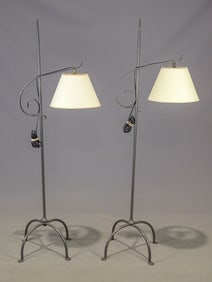 Pair Floor Lamps