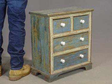 Painted 19th c. Chest