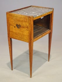 French Marble Top Stand