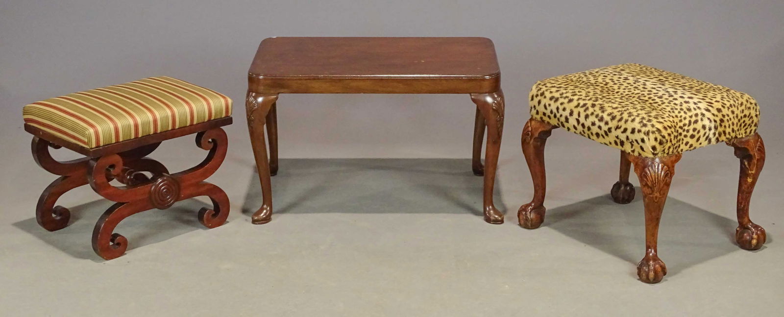 Lot (3) Stools (1 of 8)