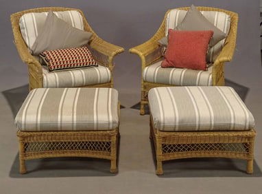 Wicker Lounge Set