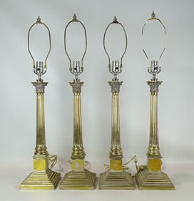 Lot (4) Lamps