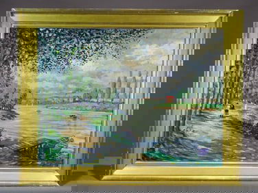 Painting: Impressionist Style Landscape