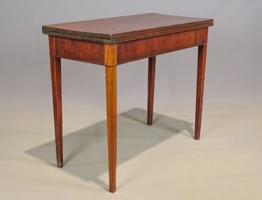 19th c. Federal Card Table
