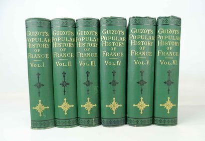 Book Lot: Guizot's Popular History of France