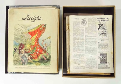 Judge Magazines Lot