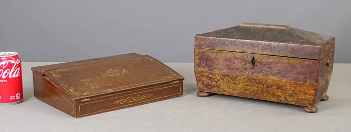 Tea Caddy Lot