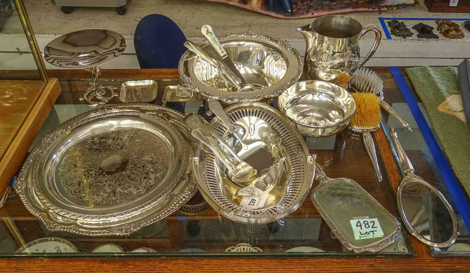 Silver & Glass Misc. Lot (1 of 18)