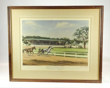 Horse Racing Print