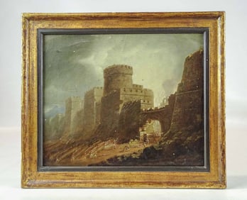 19th c. Painting signed J. Bright