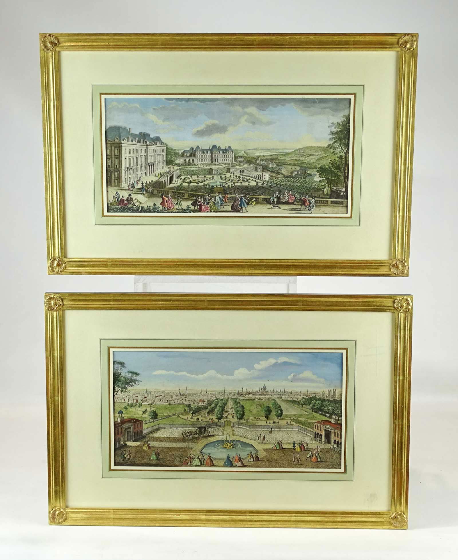 Pair 18th c. French Engravings (1 of 20)