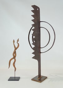 Two Metal Sculptures