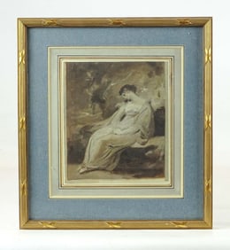 18th c. Watercolor Portrait