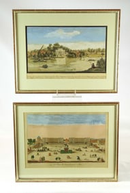 (2) 18th c. Etchings