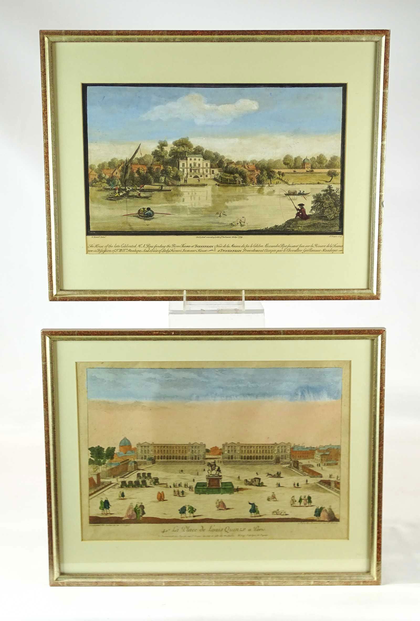 (2) 18th c. Etchings (1 of 16)