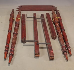 Early Carved Bed