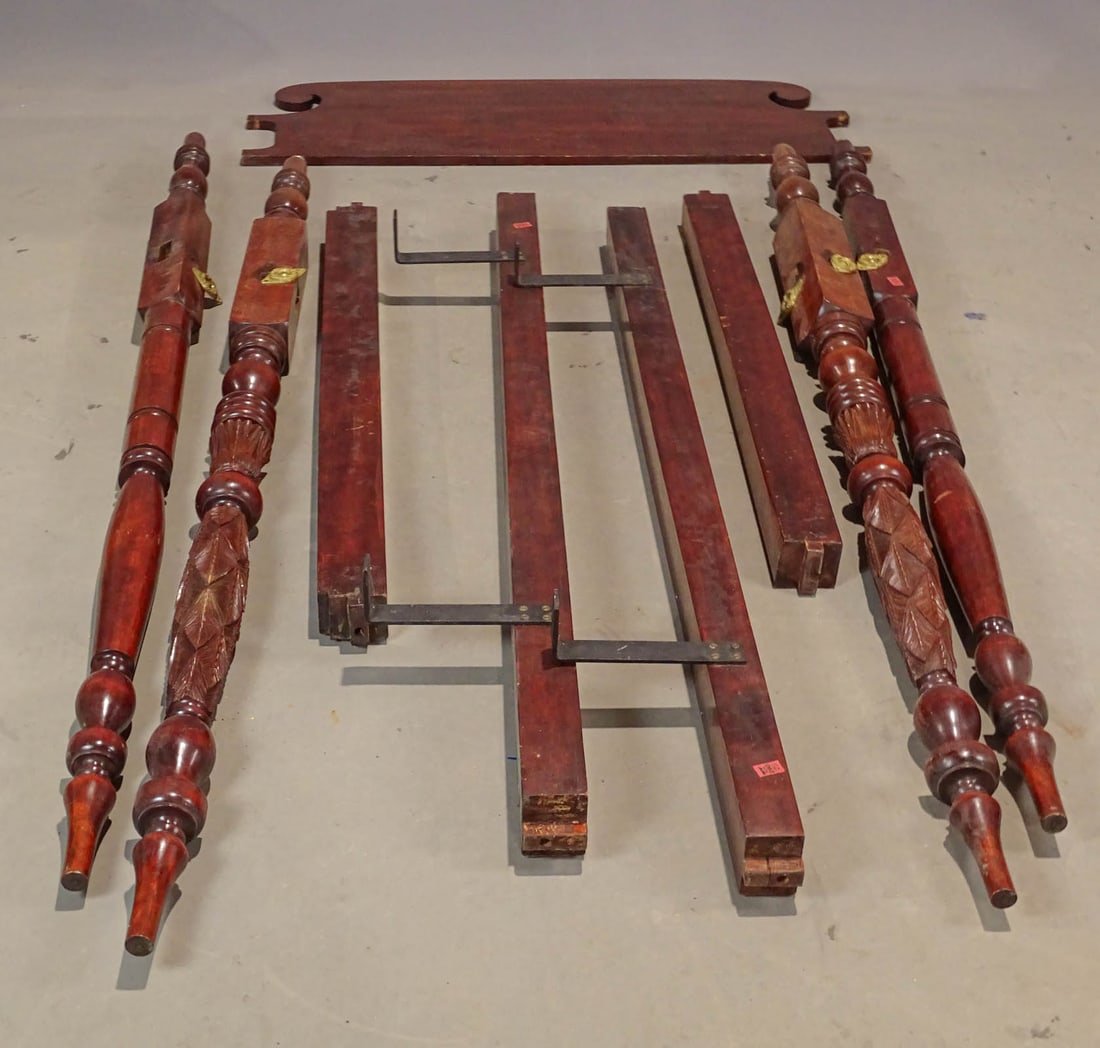 Early Carved Bed (1 of 6)