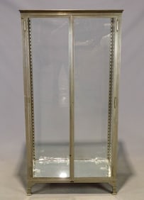 French Steel and Glass Showcase