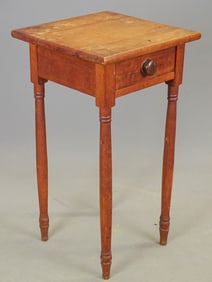 19th c. Single Drawer Stand