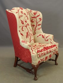 Chippendale Style Wing Chair