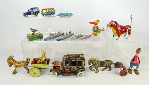 Tin Toy Lot