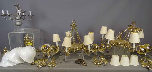 Chandelier Lot