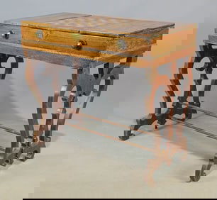 19th c. Rosewood Game Table