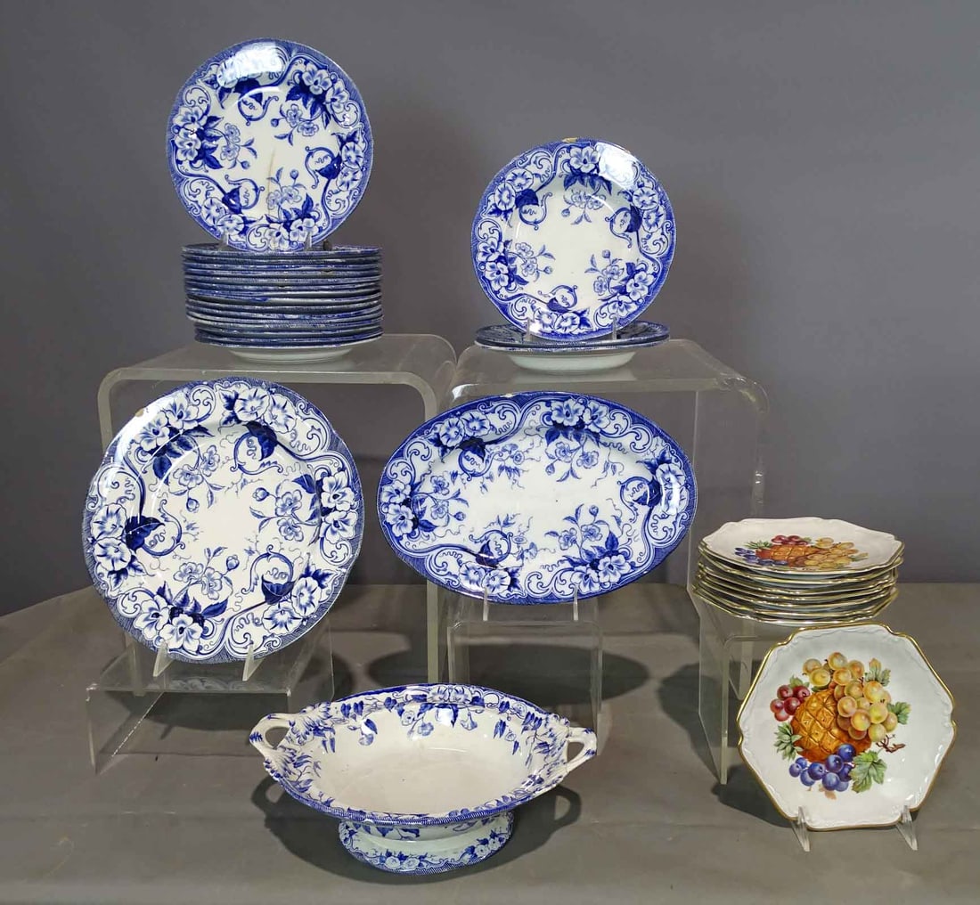Blue and White China Lot (1 of 12)