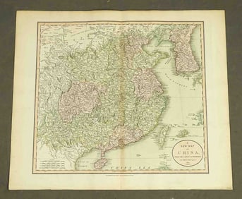 Cary Antique Map of China