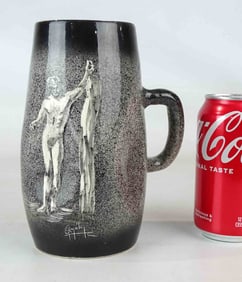 Mug with Male Figure