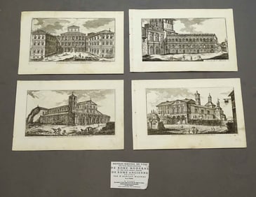 Early Rome Architecture Views Set (4)