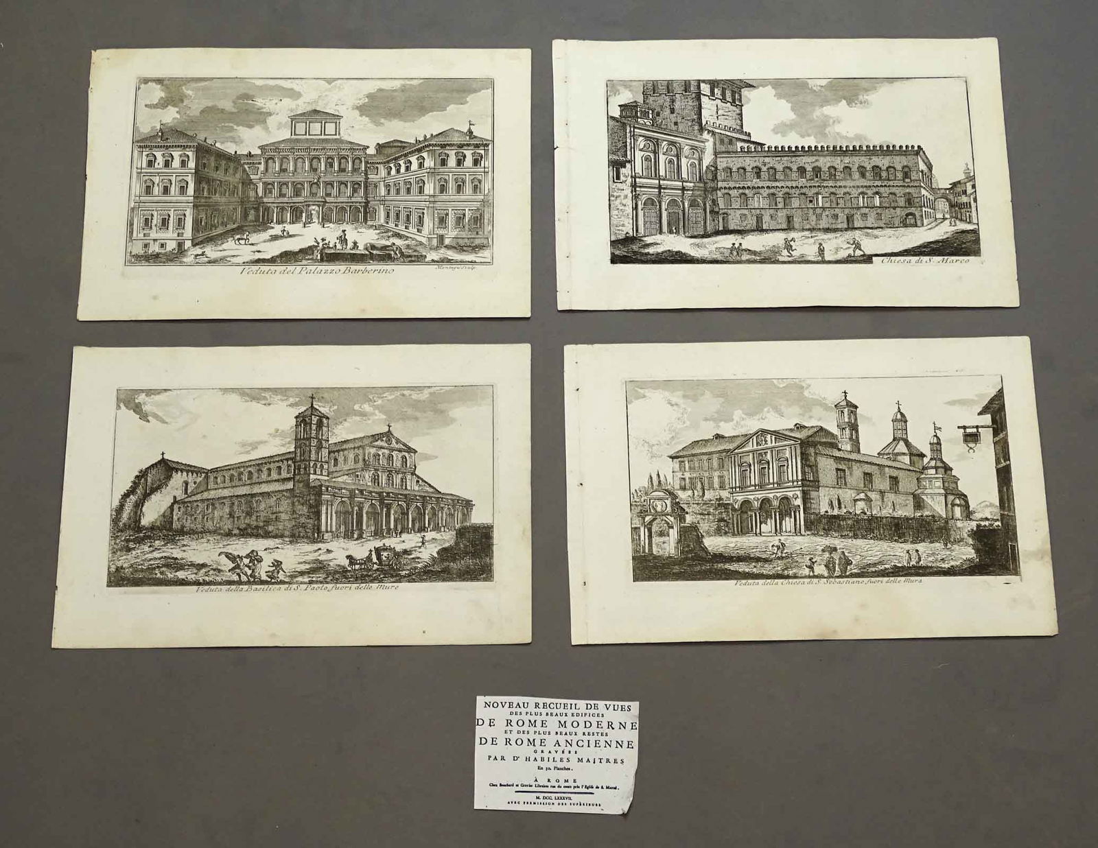 Early Rome Architecture Views Set (4) (1 of 9)