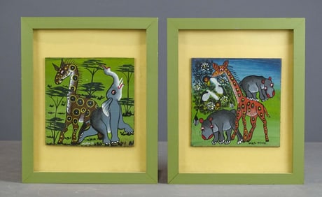 Two Signed Oil Paintings