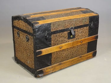 19th c. Steamer Trunk