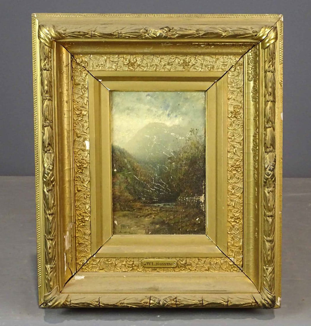 W. Sonntag Painting & Plate lot (1 of 7)