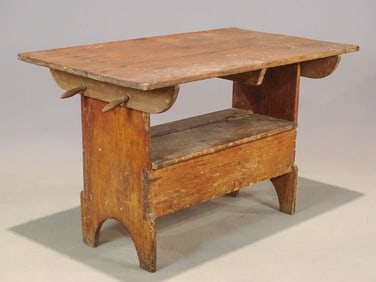 19th c. Hutch Table