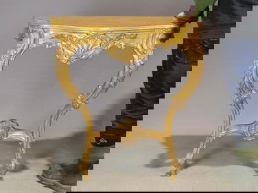 Carved Console Table