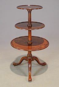 18th c. Mahogany English Dumbwaiter